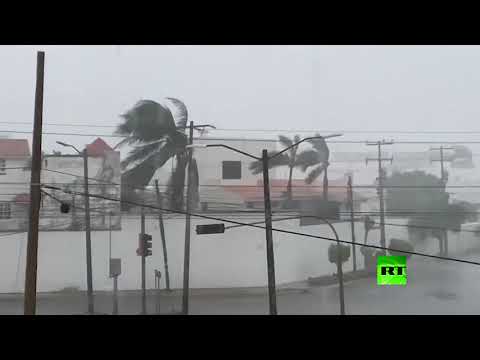 شاهد إعصار دلتا يظهر في خليج المكسيك ويتجه نحو لويزيانا الأميركية