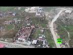شاهد لقطات من الفلبين تظهر آثار الإعصار غوني المدمر