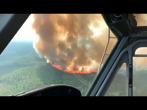شاهد حجم الدمار الذي خلفته حرائق الغابات اليومية في ألاسكا